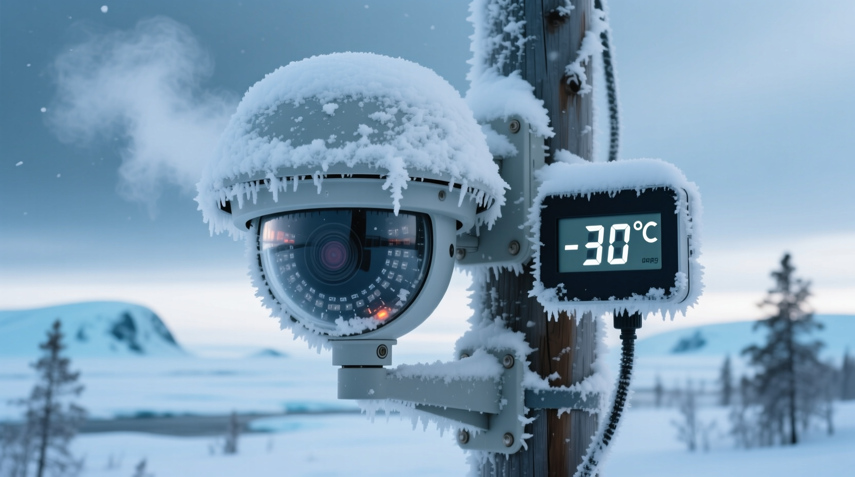 Camere de supraveghere care rezistă la -30°C: Ce trebuie să știi înainte de montaj în iarna 2025