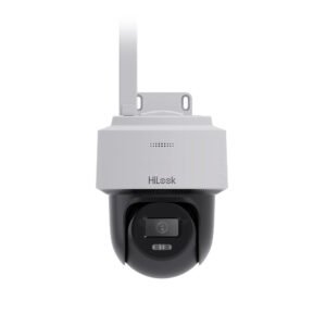 Camera supraveghere IP wireless WiFi PT Hikvision HiLook PTZ-N2C400I-W(W), 4 MP, IR 30 m, slot card, 2.8 mm, microfon, difuzor, detectie miscare, Montaj
