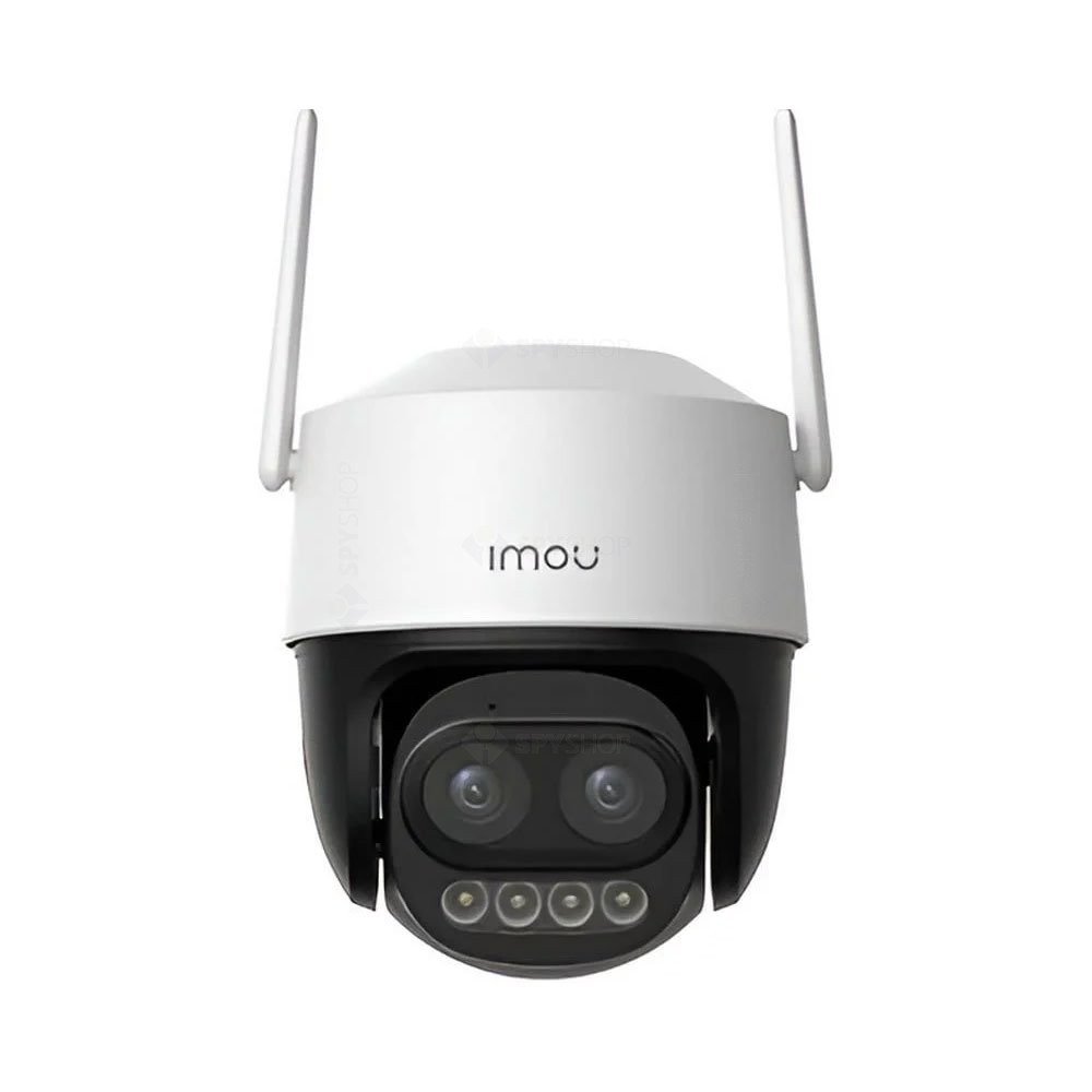 Camera supraveghere WiFi 6 IP Speed Dome cu iluminare duala Imou Full Color Active Deterrence Cruiser Z, 5 MP, 2.8 – 12 mm, detectie om/vehicul, slot card, sirena, microfon si difuzor, spotlight, vizualizare de pe telefon, auto tracking, Montaj