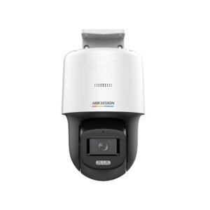 Camera supraveghere rotativa IP Speed Dome PTZ Hikvision ColorVu DS-2DE2C400SCG-EF0, 4 MP, 2.8 mm, lumina alba 30 m, slot card, microfon si difuzor incorporat, PoE, Montaj