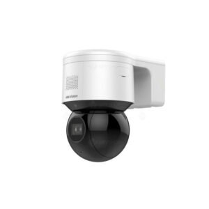 Camera supraveghere rotativa IP PTZ cu iluminare duala Hikvision DarkFighter DS-2DE3A404IWG-E, 4MP, 2.8 – 12 mm, IR/lumina alba 50-6 m, microfon si difuzor, alarma, slot card, PoE, Montaj