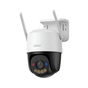 Camera supraveghere rotativa IP Speed Dome PTZ Imou Cruiser SC Full Color IPC-K7FP-5H0TE, 5 MP, 3.6 mm, GSM 4G LTE, IR/lumina alba 30 m, microfon si difuzor, auto-tracking, alarma, lumina avertizare, slot card, Montaj