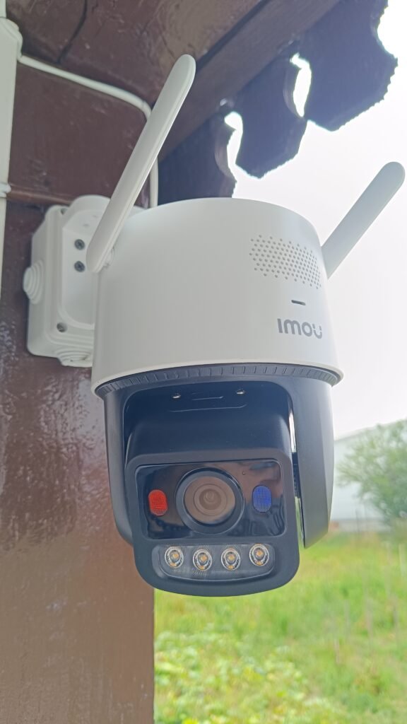 Montaj cameră de supraveghere IMOU Titan Pro PTZ în Marginea, județul Suceava! 📹🛡️