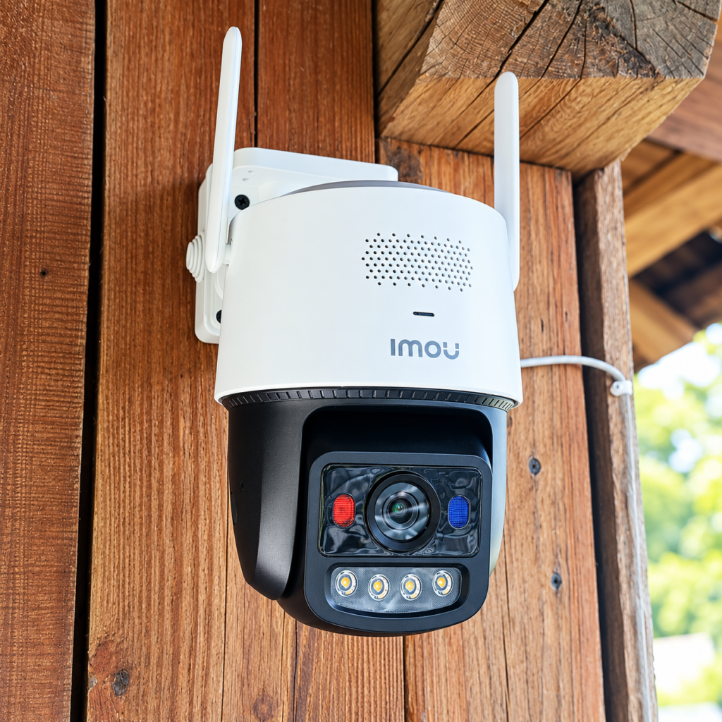 Cameră IMOU Titan Pro 6 MP instalată de Alinexus SmartHome în Frătăuții Noi, Suceava